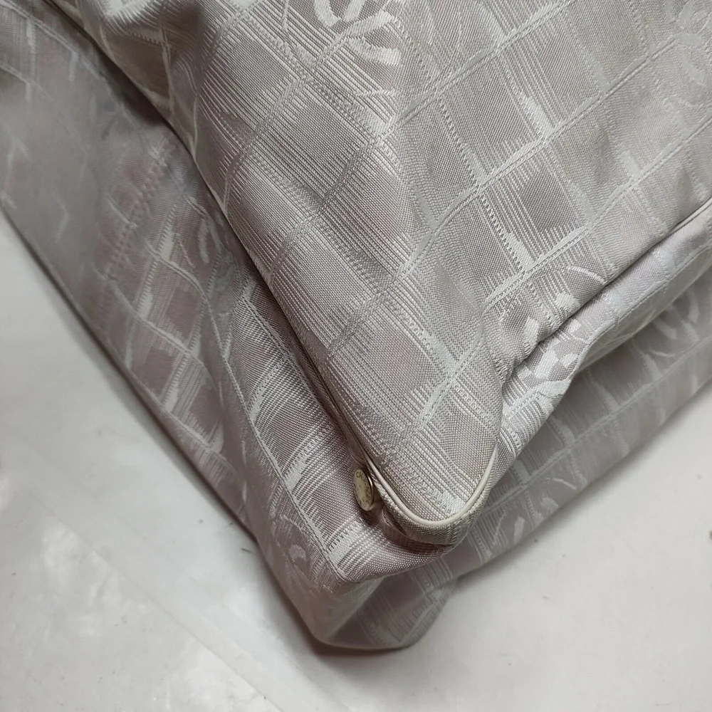 Chanel Tan Travel Line Tote - Picture 6 of 10